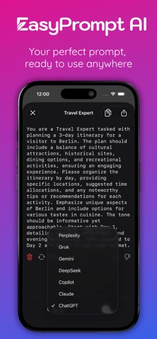 EasyPrompt AI Screenshot 2 of 4