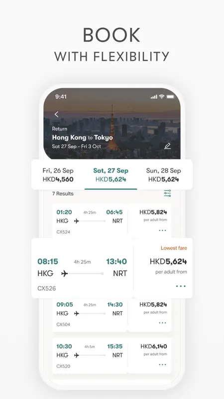Cathay Pacific screenshot 5 of 7