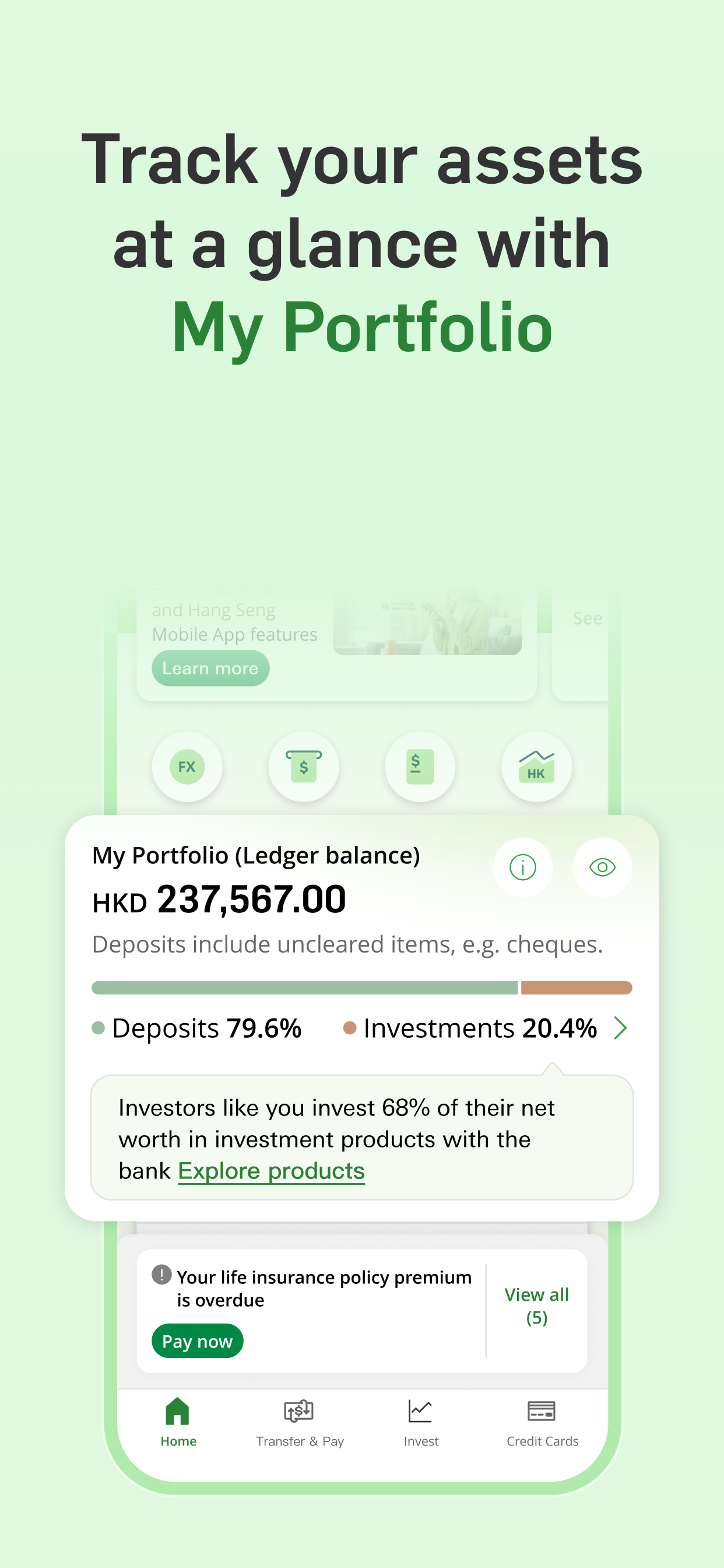 Hang Seng Personal Banking screenshot 3