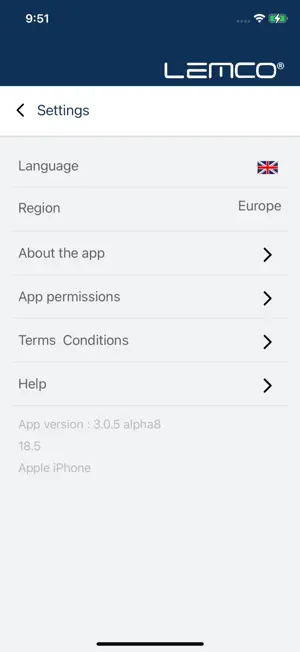 Lemco app screenshot 2