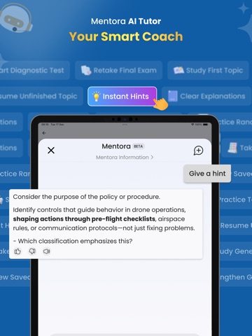 FAA PART 107 Practice Test iPad screenshot