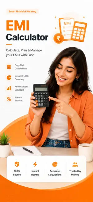 Loan, Finance & EMI Calculator screenshot 1