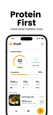 Proff - Protein Tracker Screenshot 2 of 5