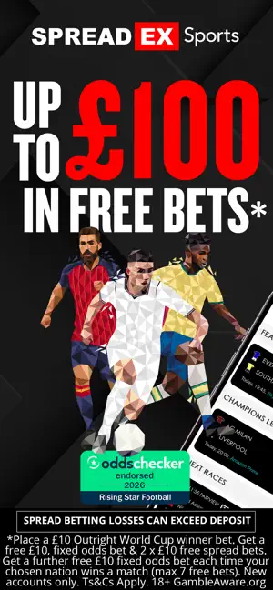 Spreadex Sports Betting App UK iPhone screenshot 1