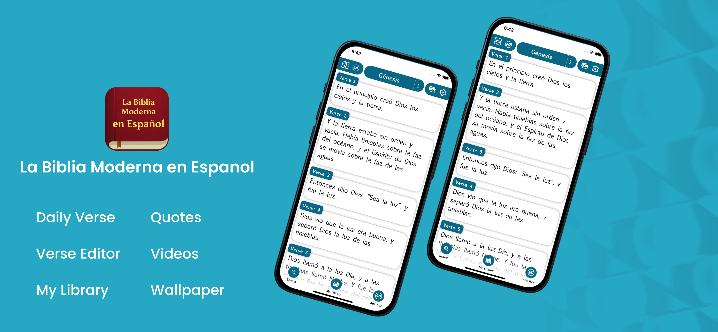 The Modern Bible in Spanish.