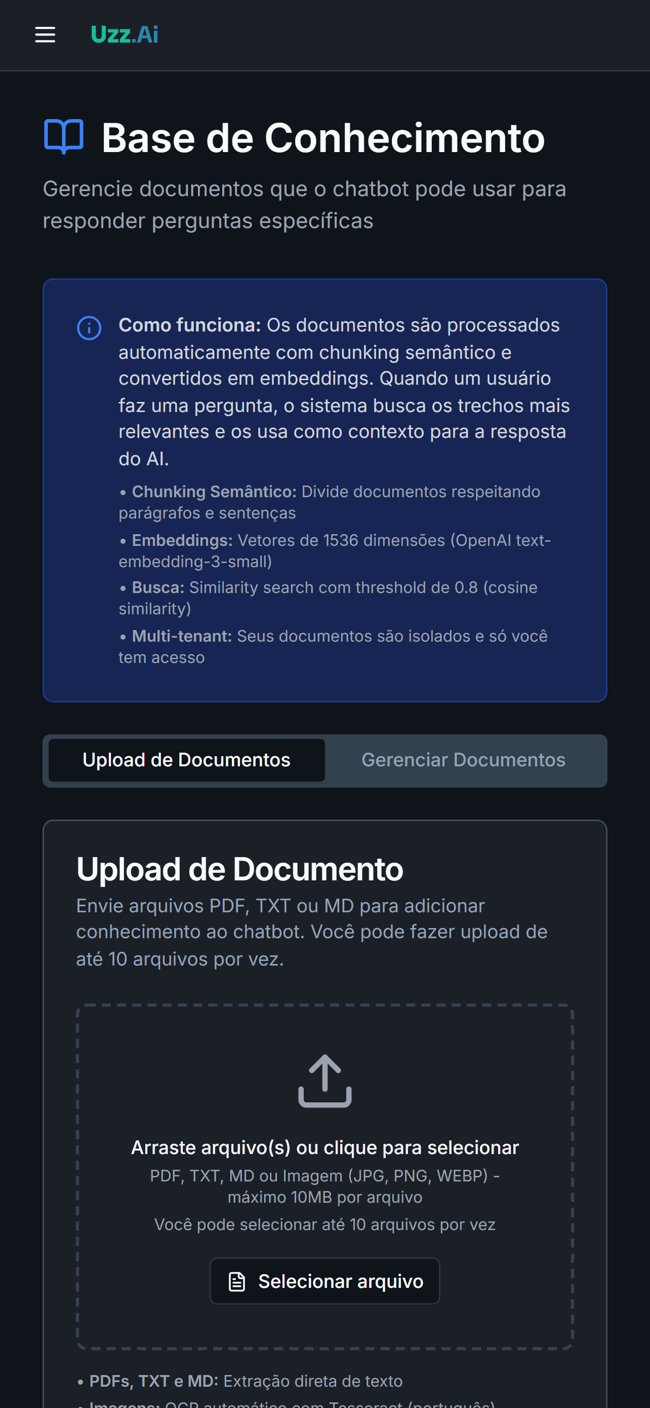 UzzApp screenshot 3