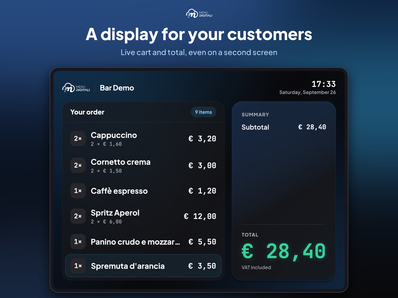 Screenshot 11 of Cassa Menu Digitali