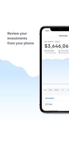Pinion Wealth Client Portal screenshot