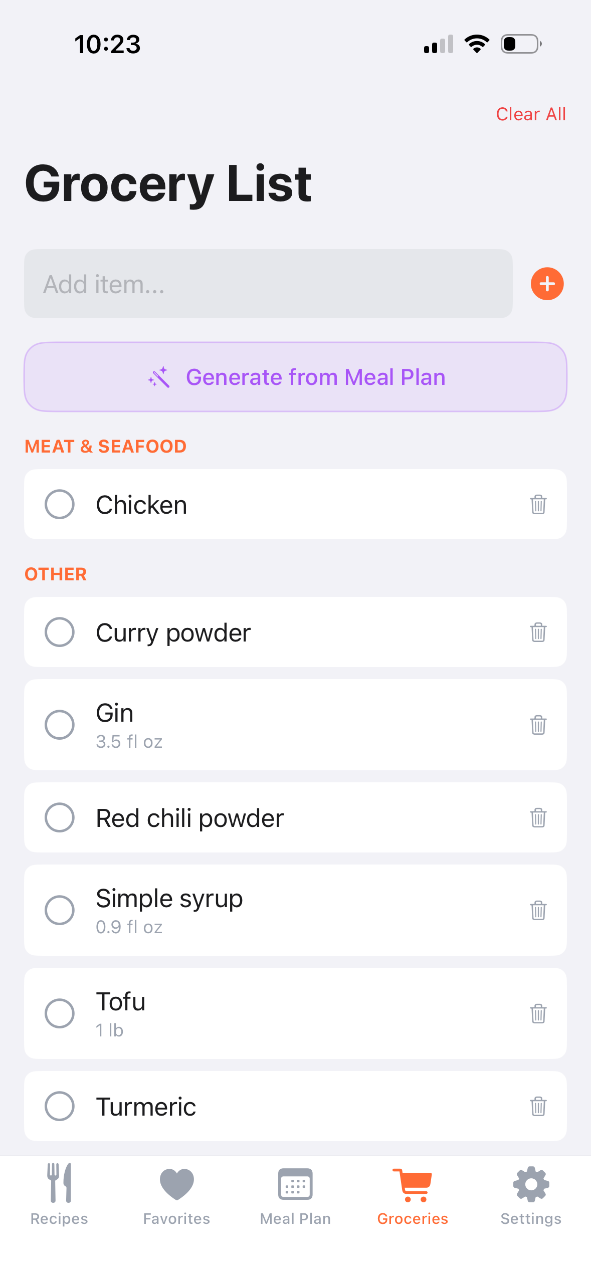 Master Chef Recipe Box screenshot 5