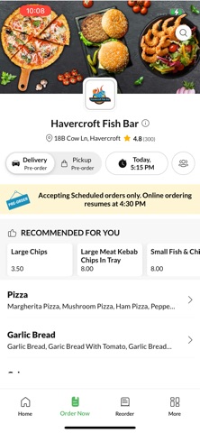 Havercroft Fish Bar. Screenshot 2 of 5