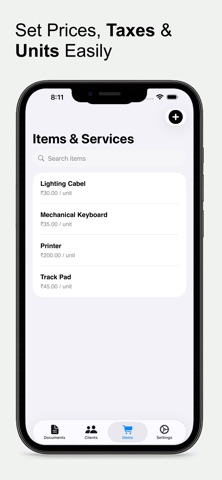 Invoice Maker Estimate App Screenshot 5 of 5