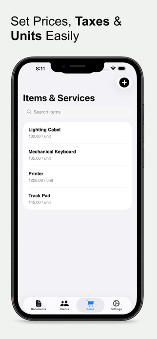 Invoice Maker Estimate App Screenshot 5 of 5