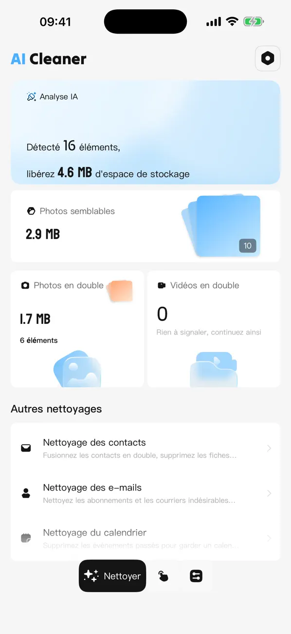 Screenshot #1 pour AI Cleaner - Smart Cleanup