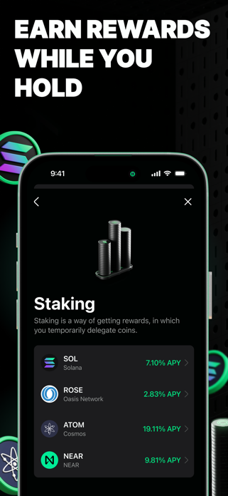 UnityWallet: Crypto & Bitcoin Screenshot 5 of 8