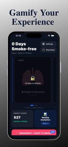 Quit Nicotine: Now Screenshot 2 of 9