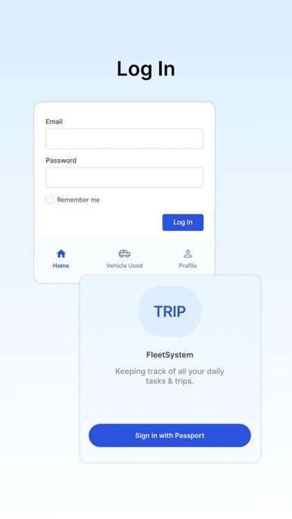 Fleet Trips App