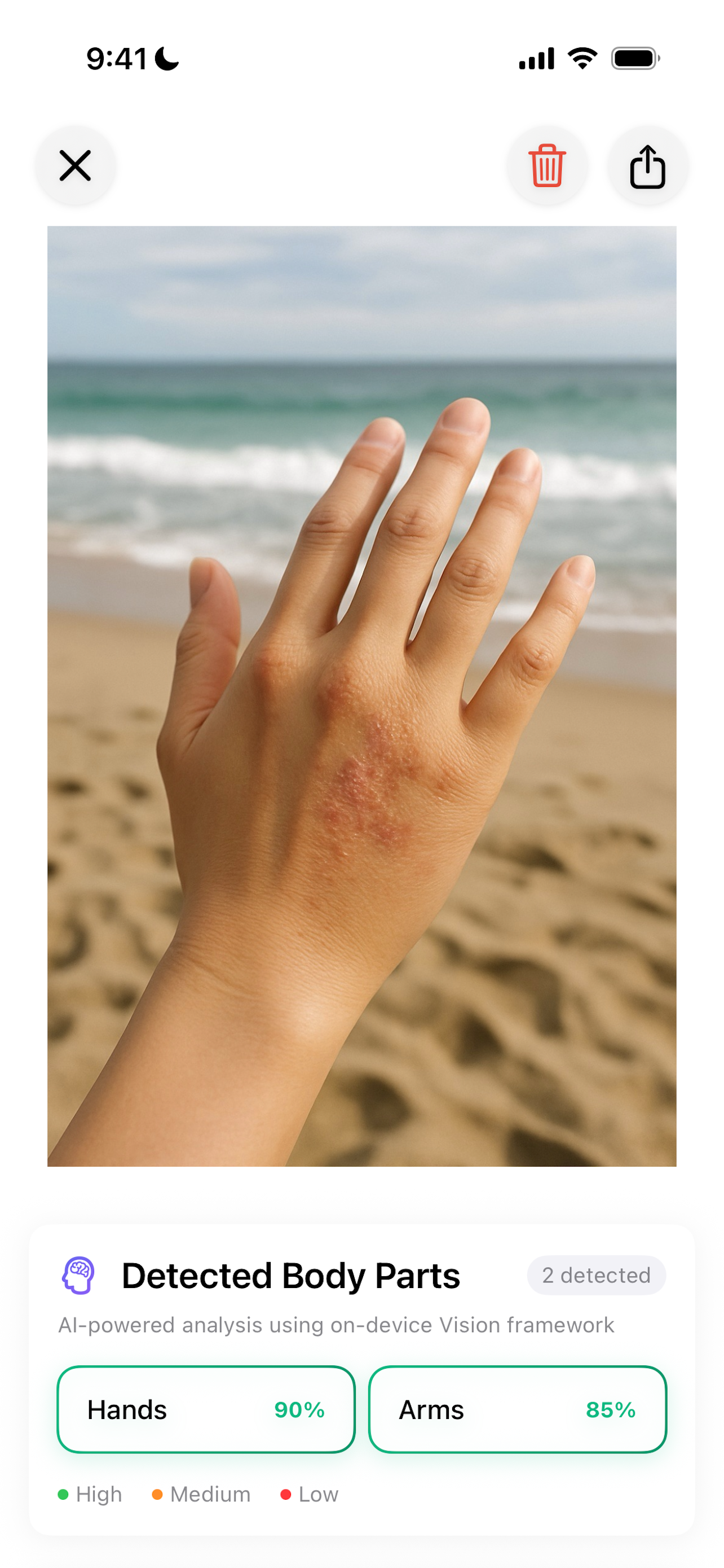 MyHealthCamera: Track Symptoms