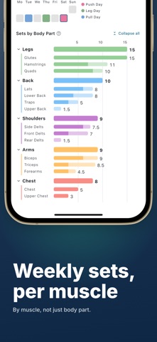 BTB Workout Log: Gym Tracker Screenshot 3 of 9