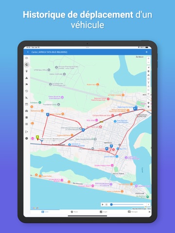 BHS GPS iPad screenshot
