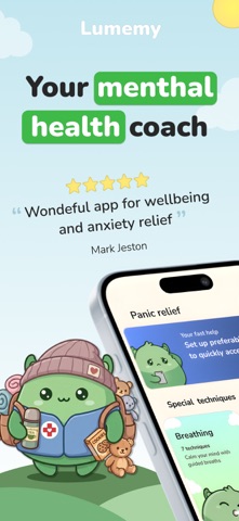 Lumemy - Mental Health Coach screenshot