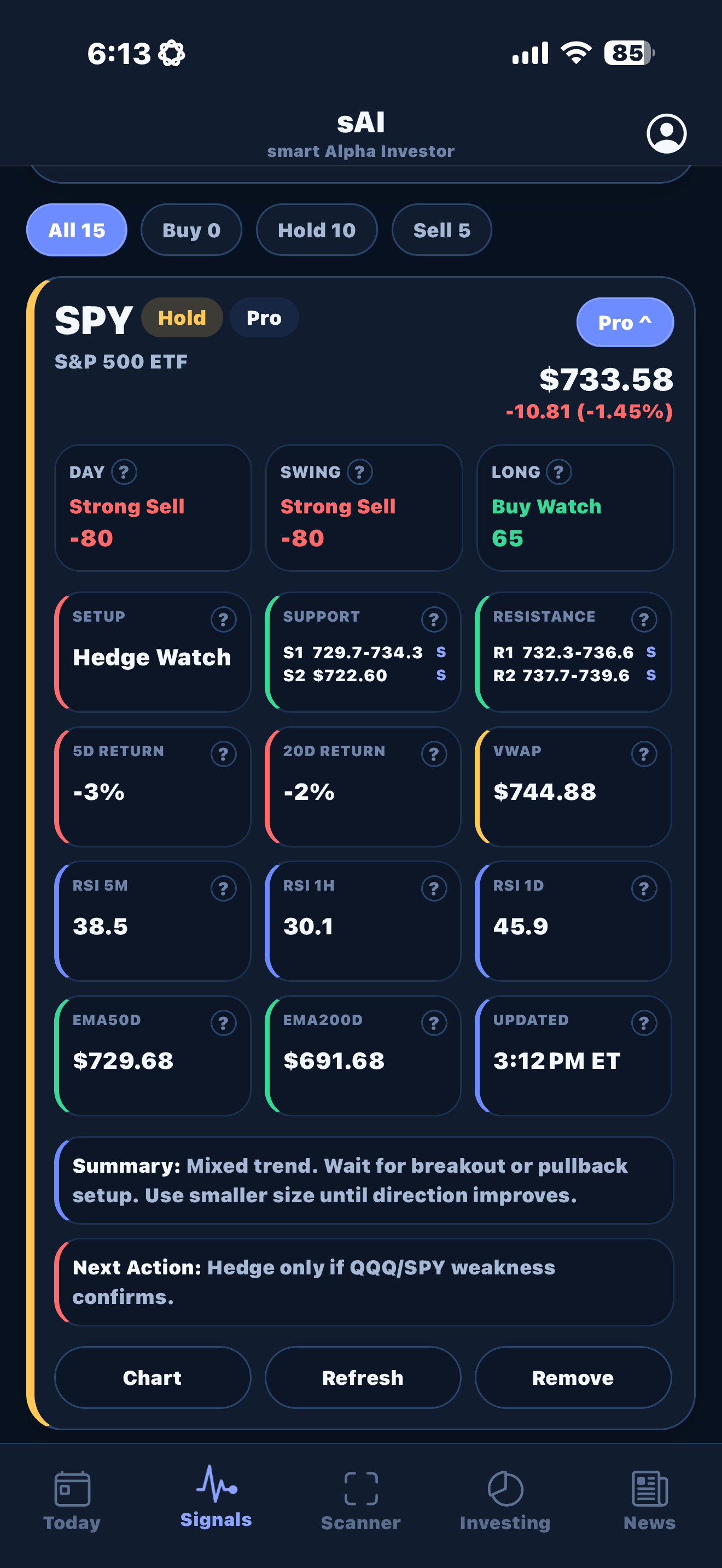 smart Alpha Investor screenshot 3