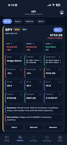 smart Alpha Investor Screenshot 3 of 9