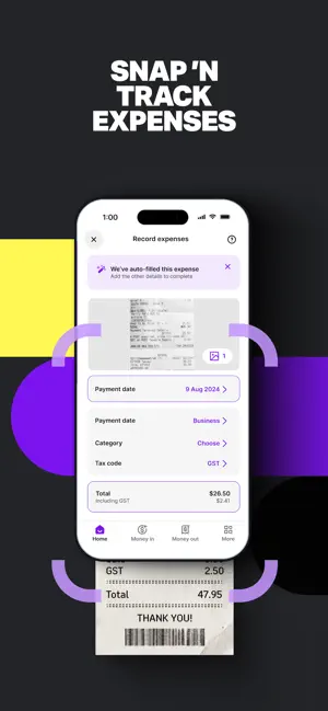 Solo by MYOB Invoice & Expense iPhone screenshot 4