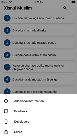 Xisnul Muslim Af-Somali screenshot 4