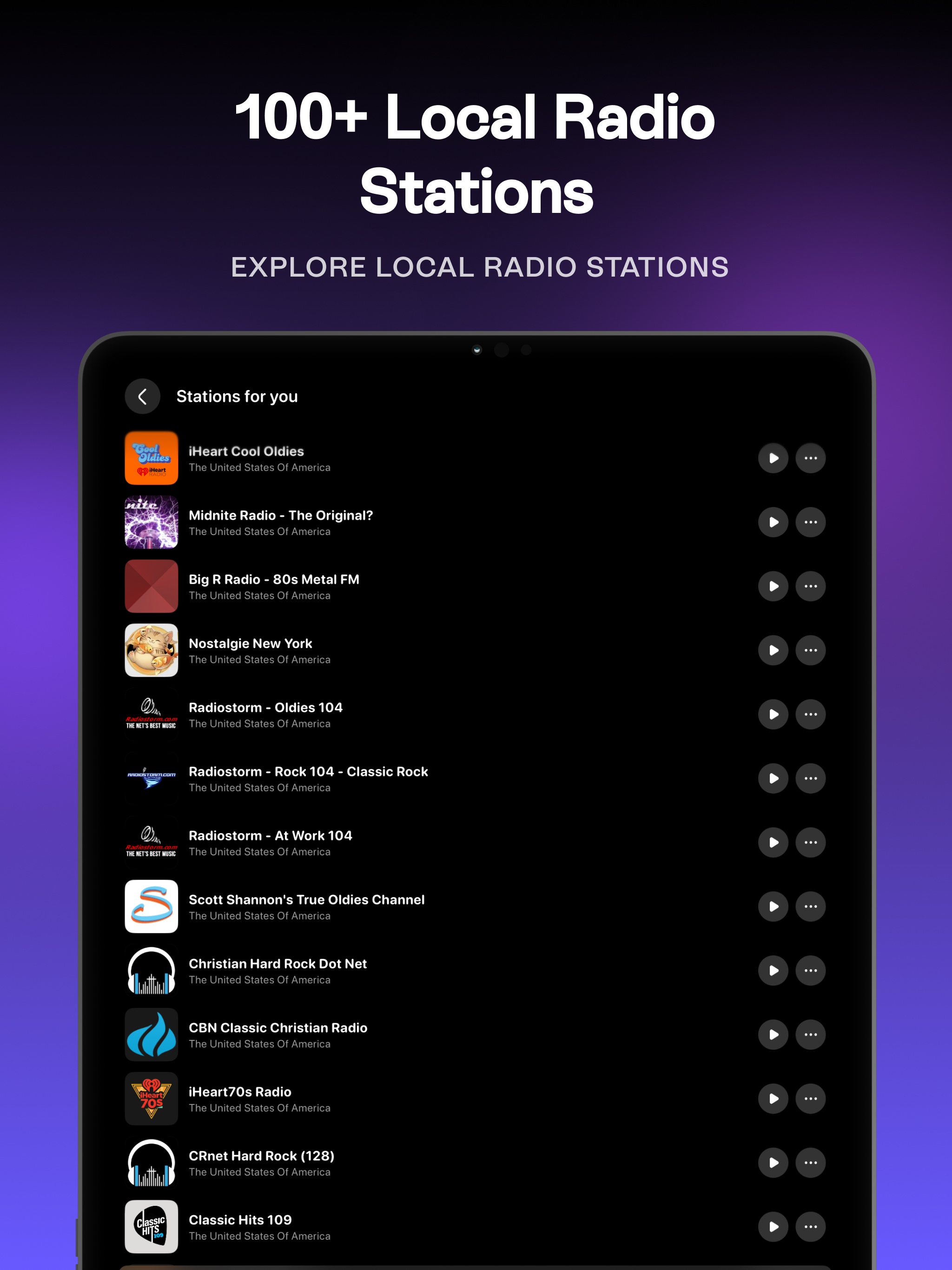FM Radio: Live Music Stations screenshot 15