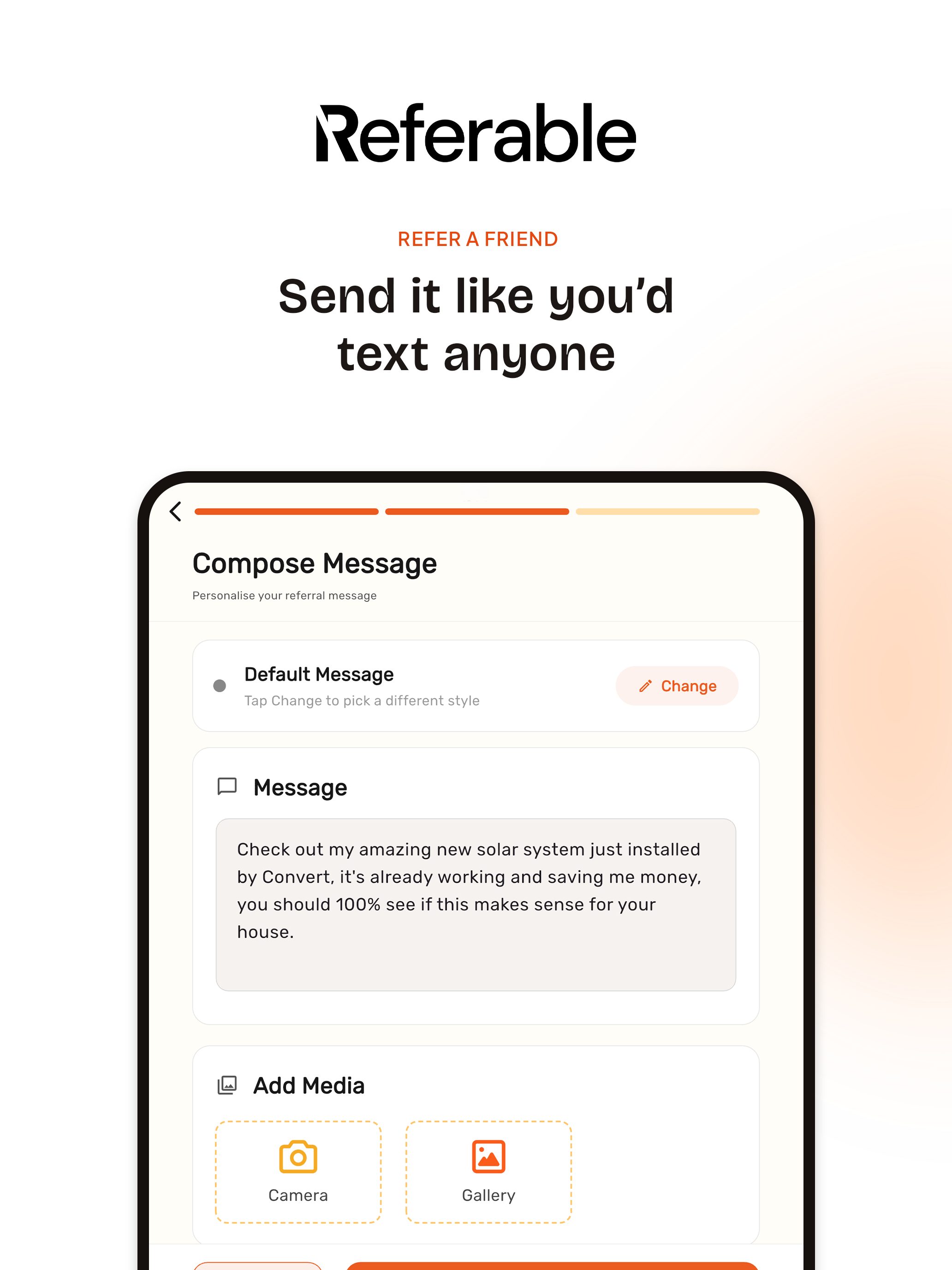 Referable Customer screenshot 8