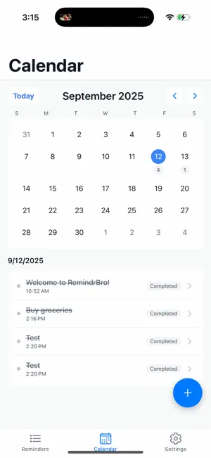 RemindBro screenshot 3