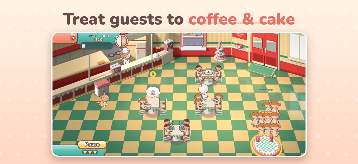 Mochi Cafe: Cozy Bunny Diner screenshot 4