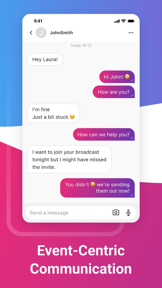 #3. Vibes - Messenger (iOS) By: TMR Europe Korlatolt Felelossegu Tarsasag