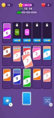 Card Sort! Puzzle Screenshot 1 of 7