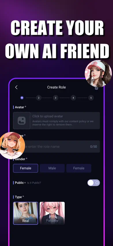 Lovely Mind:Chat&Create AI Art screenshot 5