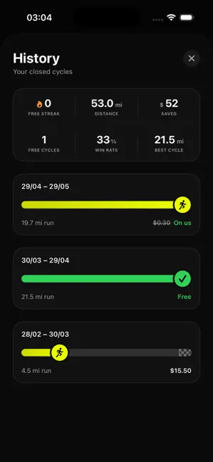 Run or Pay: Fitness screenshot 4