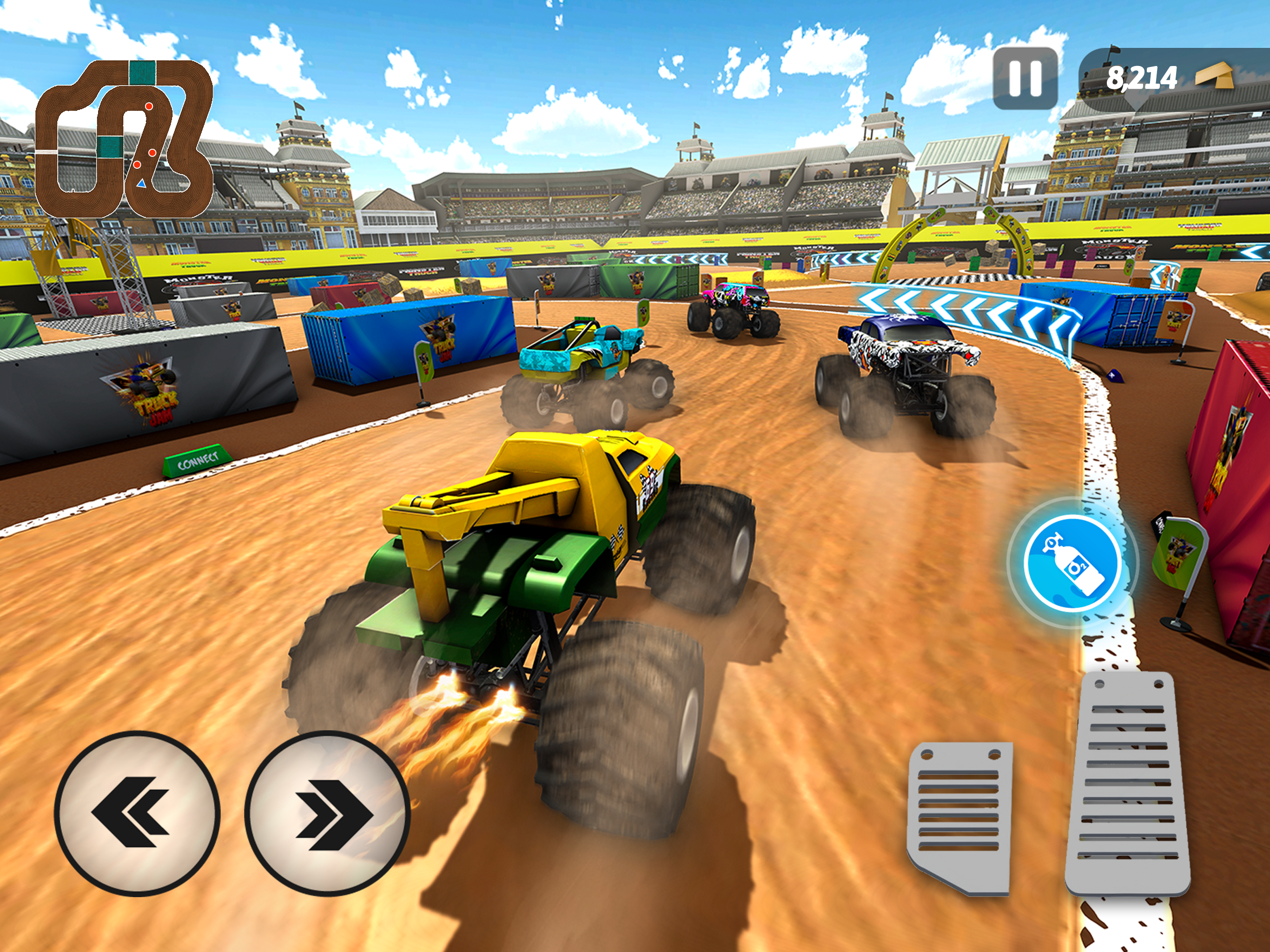 Monster Truck Offroad Race Jam screenshot 15