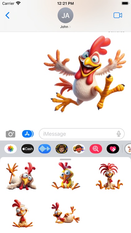 Goofy Chicken Stickers screenshot-5