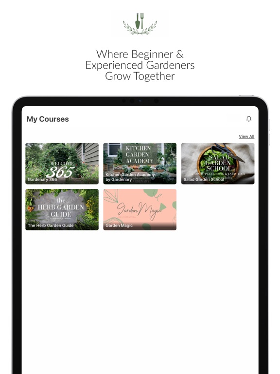 Gardenary iPad screenshot 2 - Lifestyle app