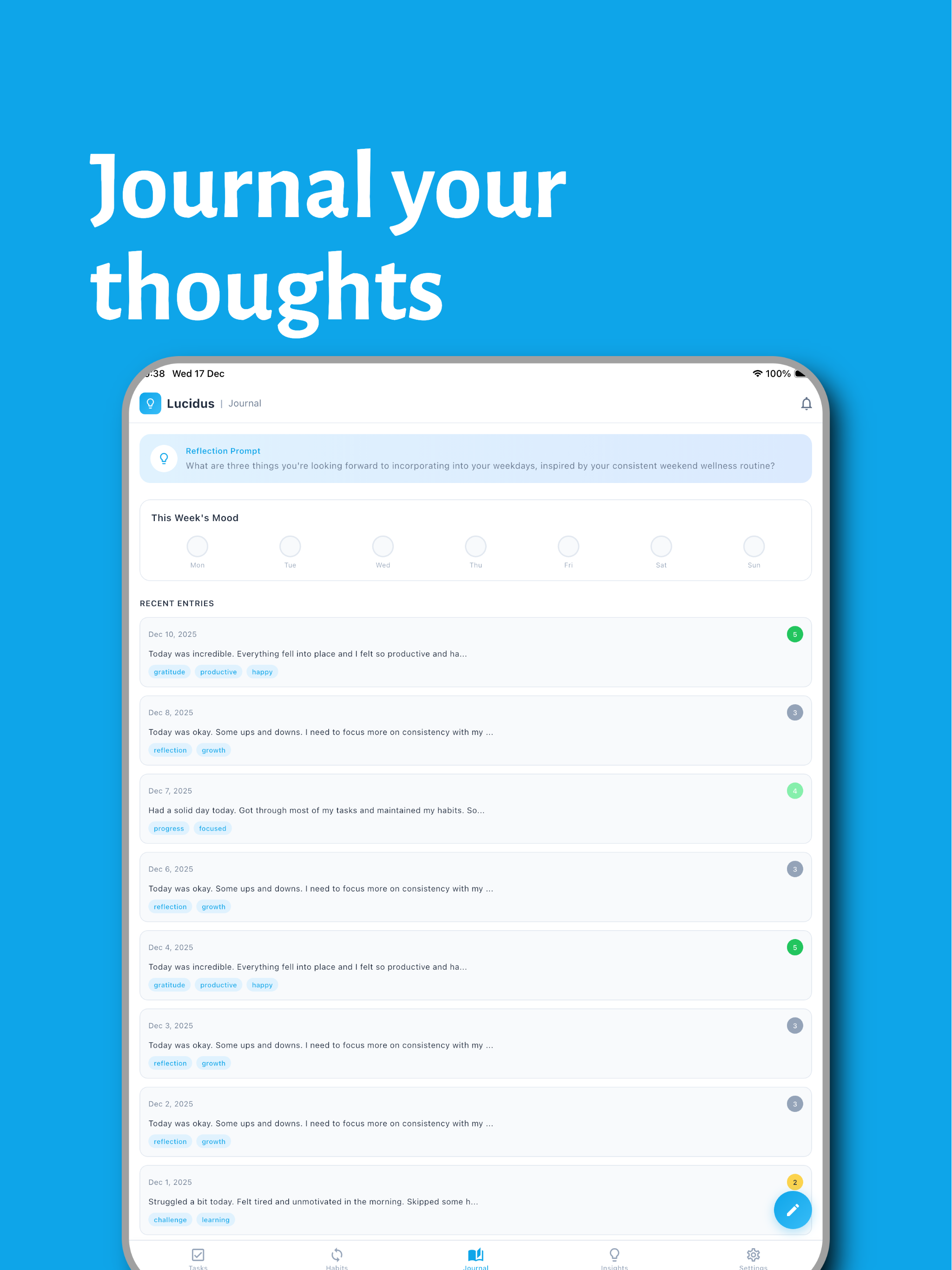 Lucidus - Routine Planner