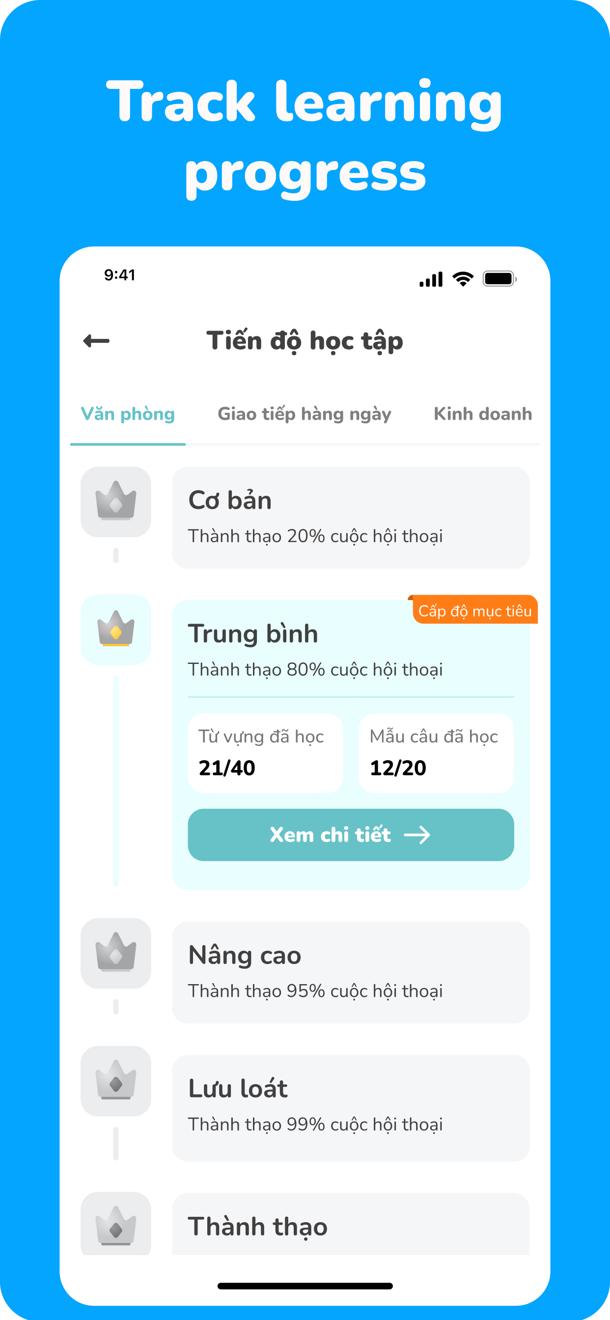 Vocaholic English for adults