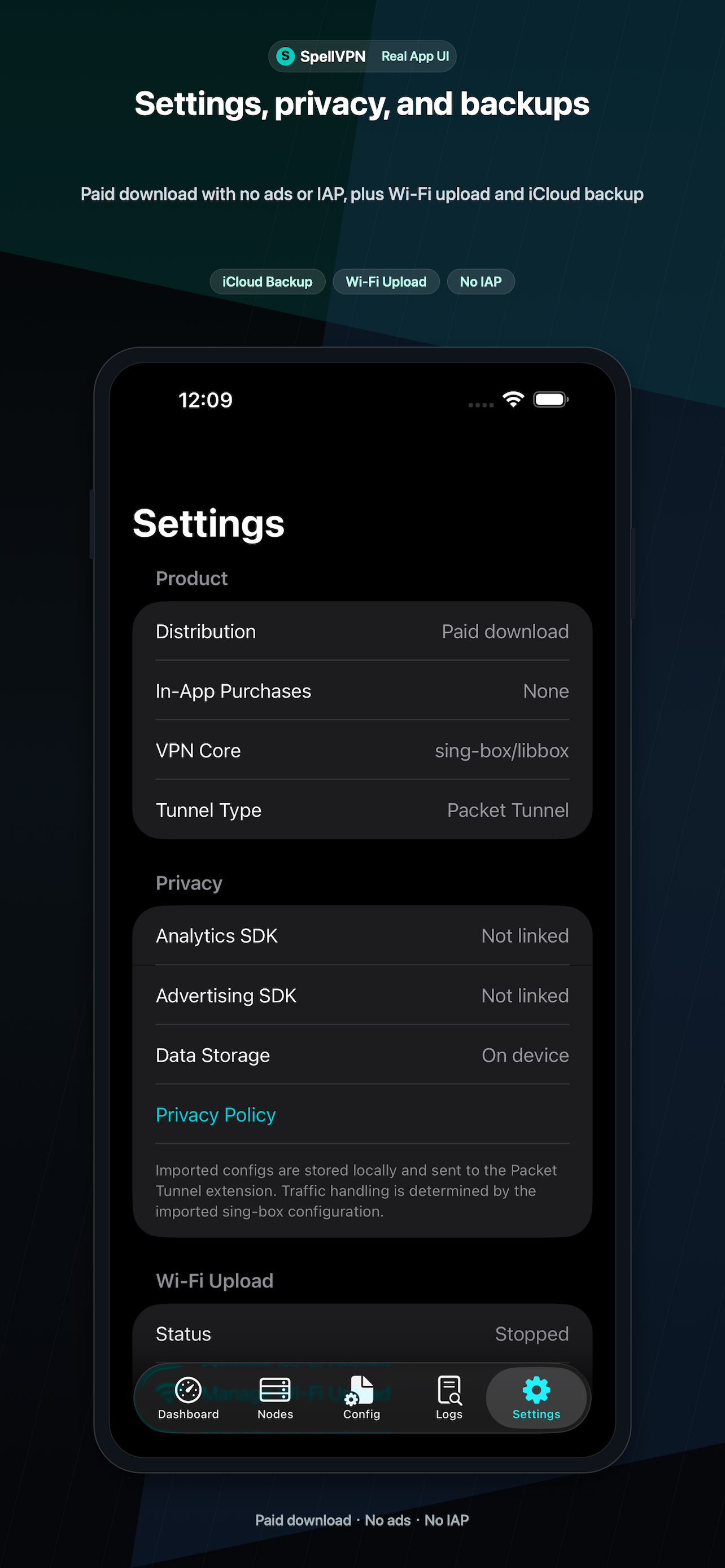 SpellVPN  Tool screenshot 5