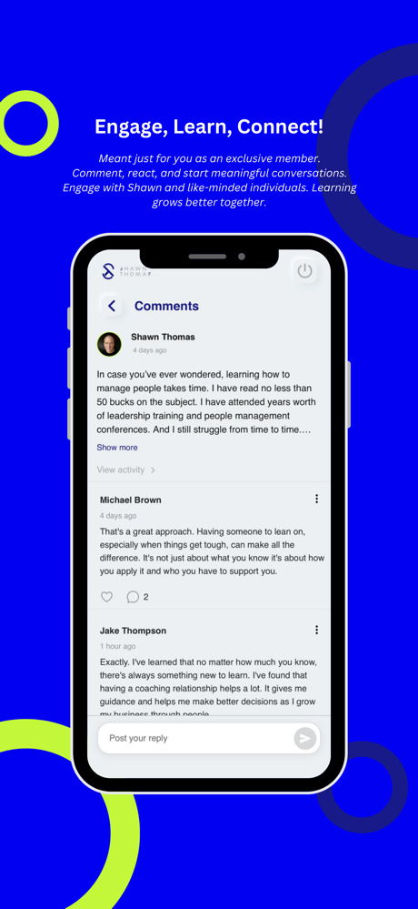 Shawn Thomas App screenshot 2