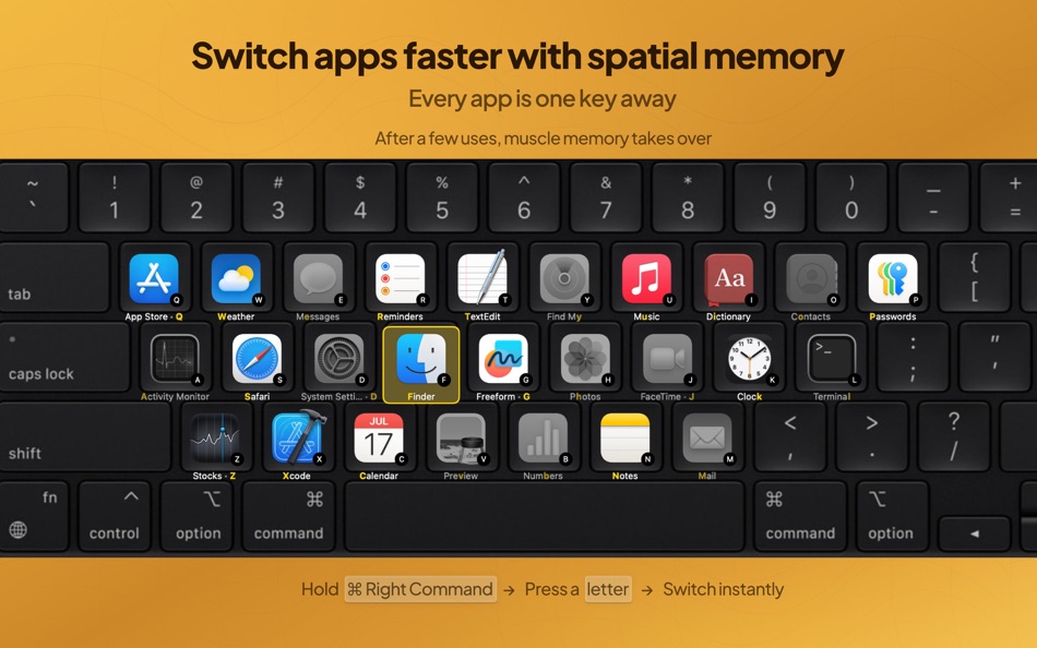 #1. Spatial Dock - App Switcher (macOS) Von: LogiBeam