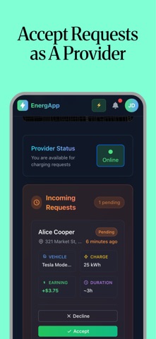 Energapp screenshot