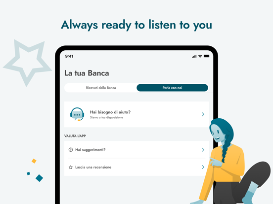 Inbank iPad screenshot 4 - Finance app