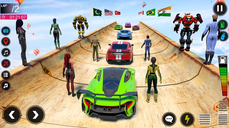 Extreme Car Stunt Racing Games screenshot-3