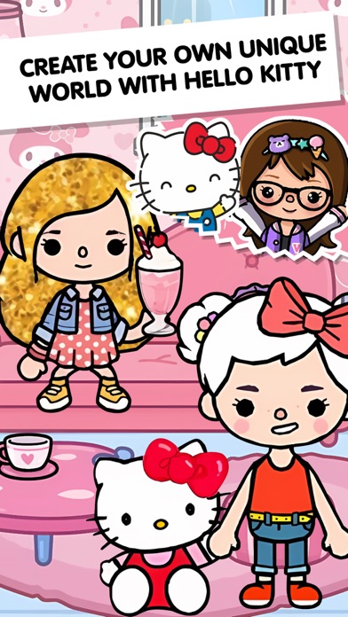 Hello Kitty Mods Toca World Screenshot