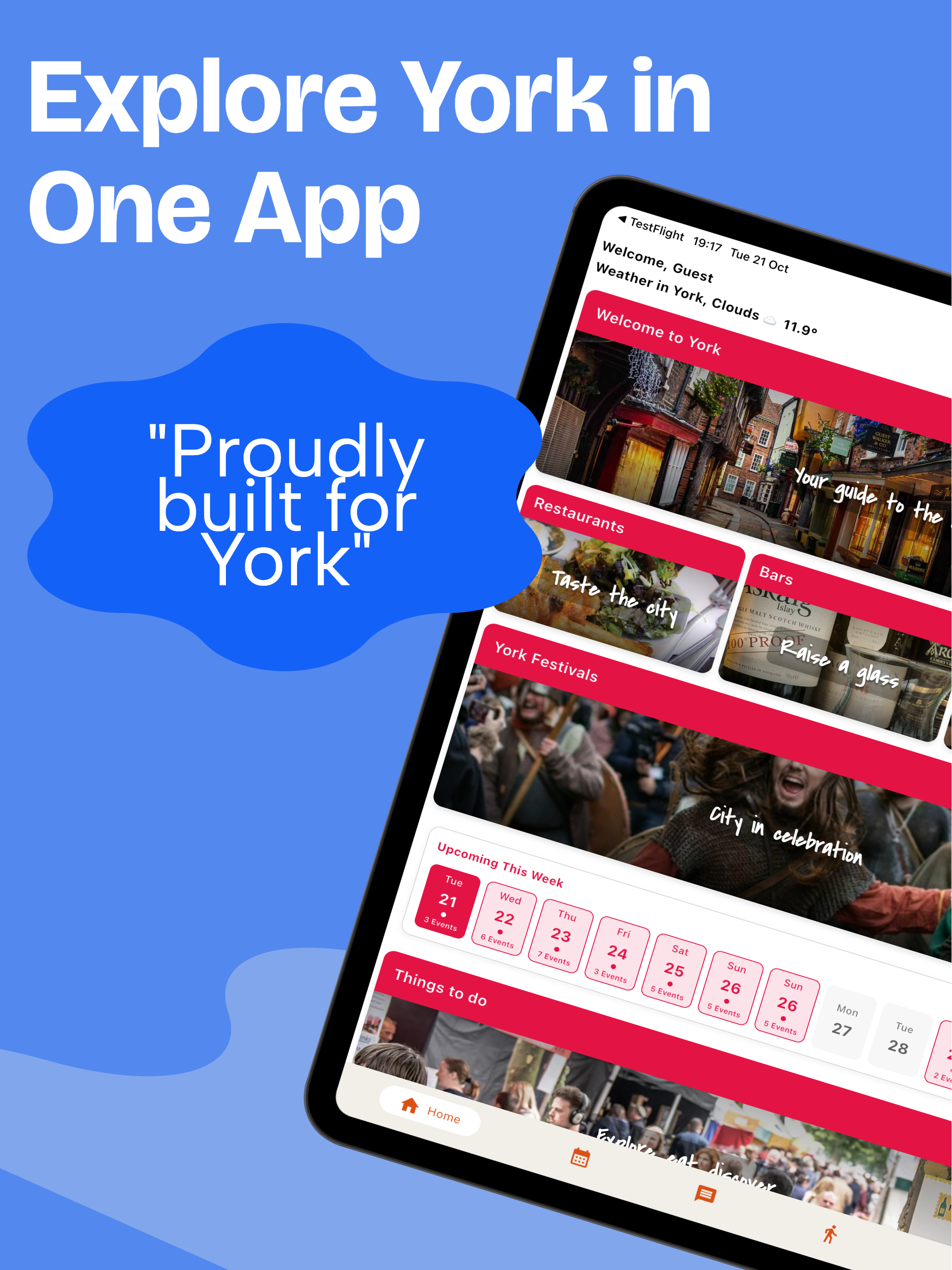 The York App, Whats On!