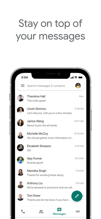 Google Voice: Screenshot 3 von 6